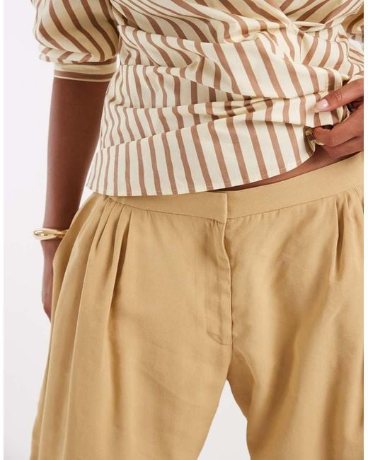 ASOS Natural Curve Tailored Balloon Pants