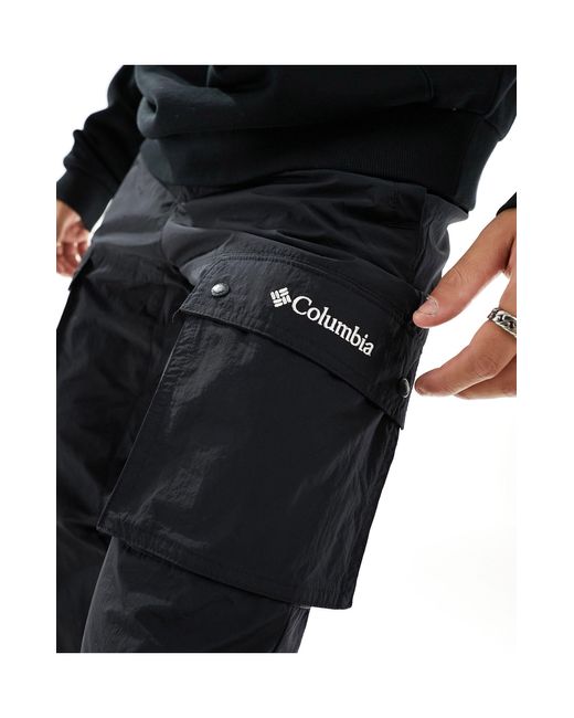Doverwood ii - pantalon cargo effet froissé Columbia pour homme en coloris Black