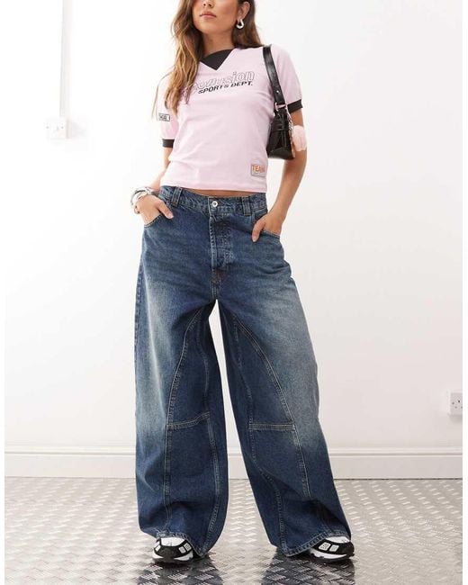 Collusion Blue X004 Xl Balloon Jean