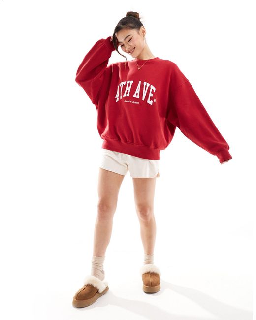 4th & Reckless Red Avenue Lounge Sweatshirt
