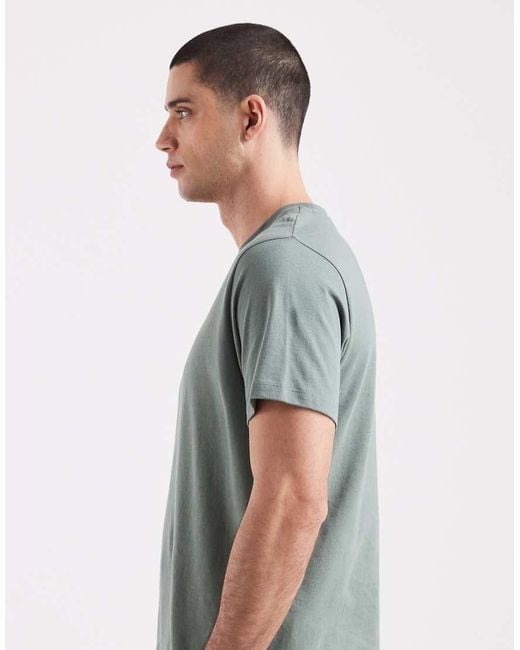 ASOS Gray Essentials Regular Fit T-shirt for men