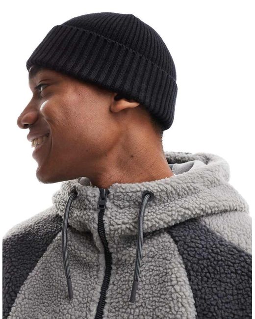 Berretto Docker di River Island in Black da Uomo