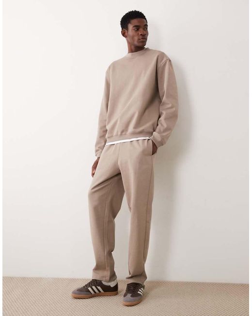 ASOS Circular Design Collection in het Natural voor heren