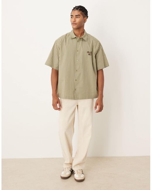ASOS Natural Regular Shirt for men