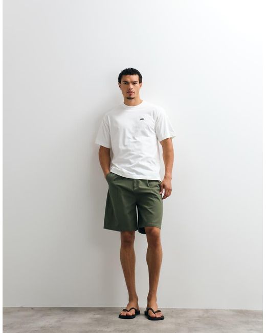 Vans White Left Chest Ii Loose T-shirt for men