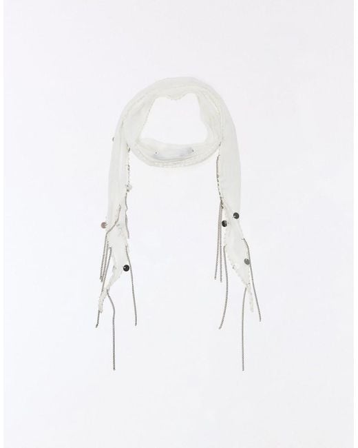 Bershka Black Multi-position Scarf