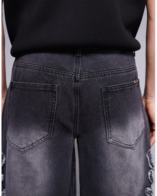Liquor N Poker – weite jeans in Blue für Herren