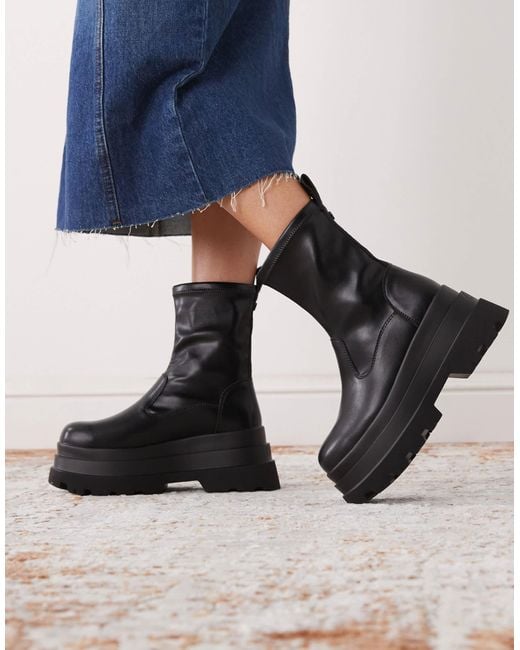 Buffalo Blue Jupiter Sock Boots