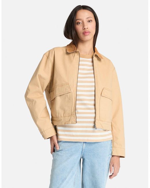 Timberland Blue – strafford – canvas-jacke