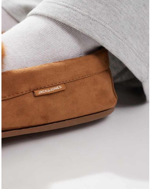 Jack & Jones Gray Loafer Slipper for men