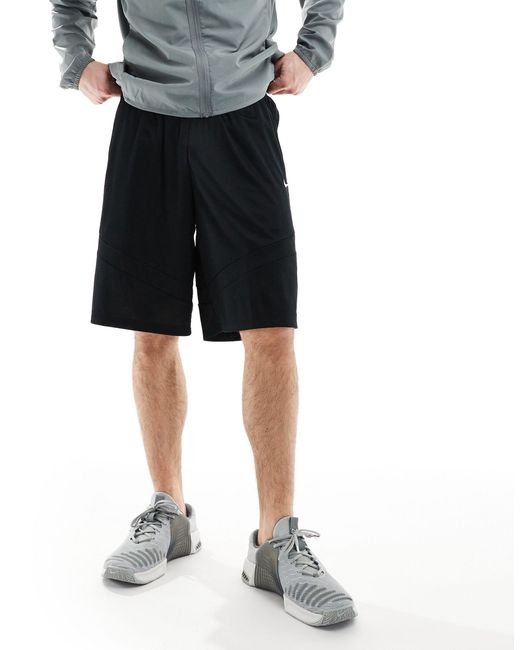 Icon - short 11 pouces à logo virgule Nike Basketball pour homme en coloris Black