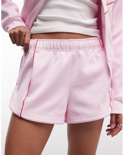 Nike Pink Windrunner Woven 2 Inch Shorts