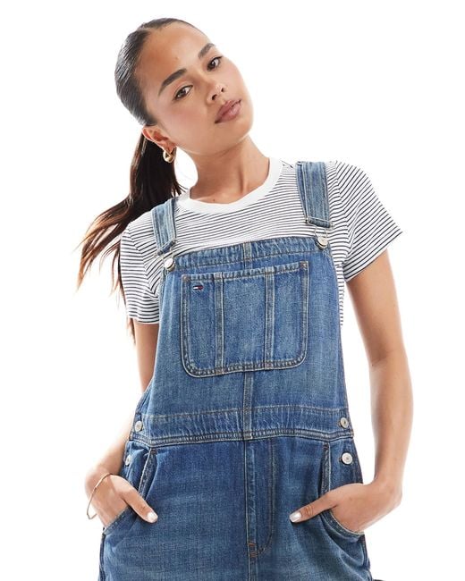 Tommy Hilfiger Blue – klassische latzhose