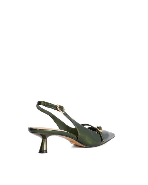 Dune Green Deserved Court Shoes