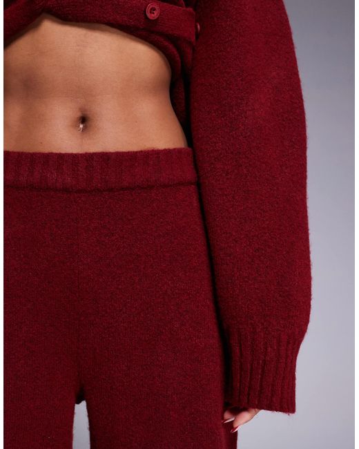 The Couture Club Red – jogginghose aus strick