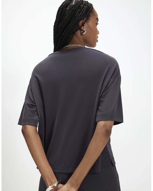 River Island Blue Soft Touch T-Shirt