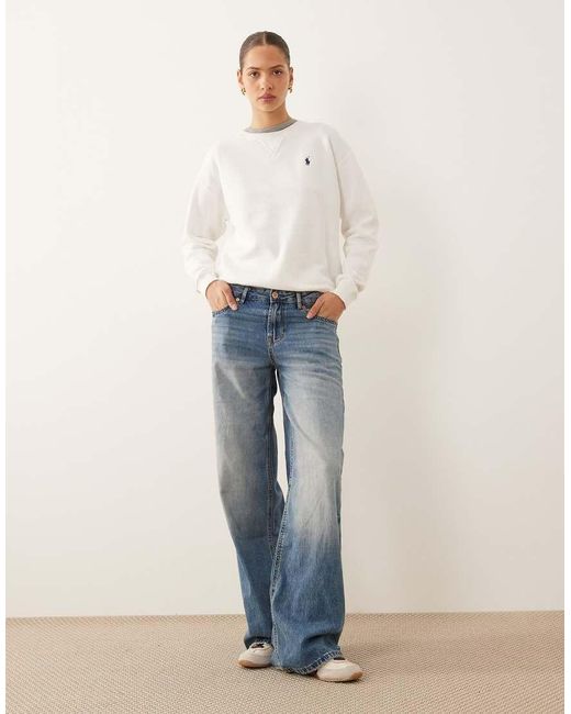 Polo Ralph Lauren Natural Icon Logo Crew Neck Sweater