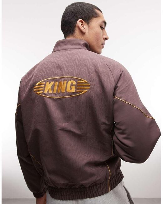 PUMA Brown King Short Lined Jacket for men