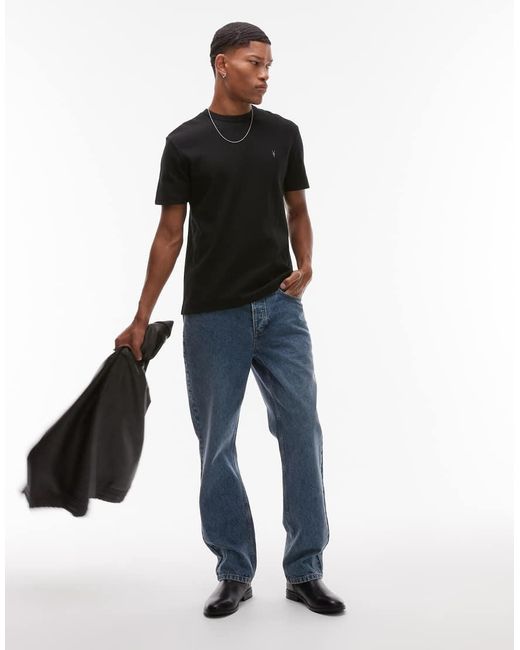 AllSaints Black Ellis T-Shirt for men