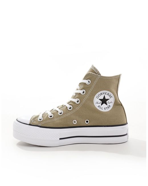 Converse White – chuck taylor all star lift hi – sneaker
