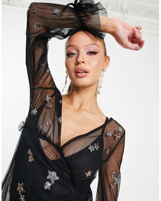 silk ruched dress Fleur Du Mal Silk Ruched Dress | Bisou main image 0
