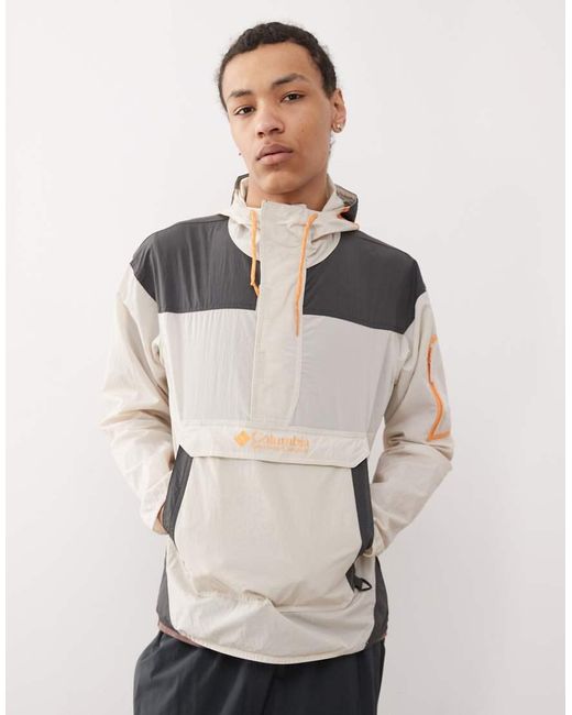Anorak Cortavientos Challenger De -Neutro Columbia de hombre de color Natural