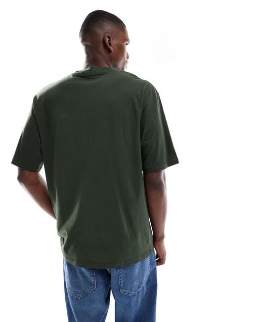 Jack & Jones Green Oversized T-shirt for men