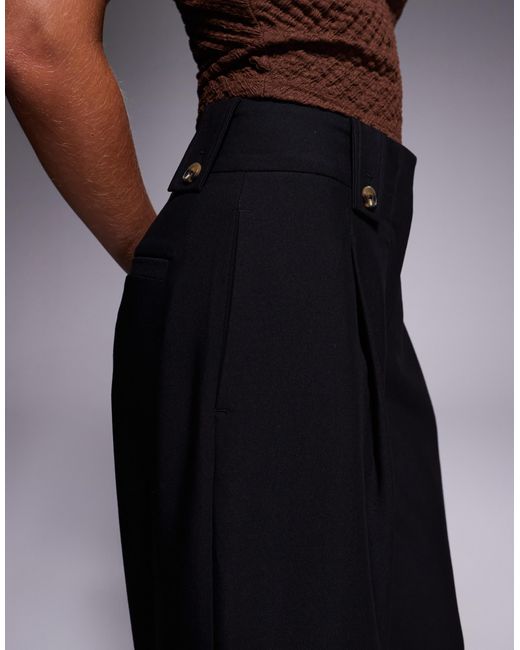 ASOS Blue Petite – elegante, knöchellange hose