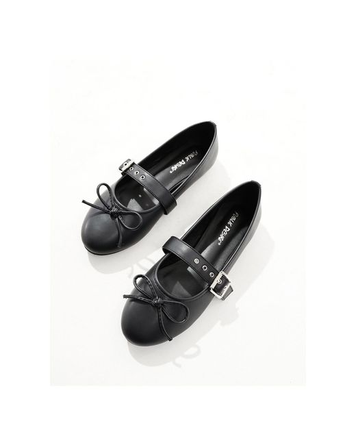 Public Desire Black – madelyn – ballerinas