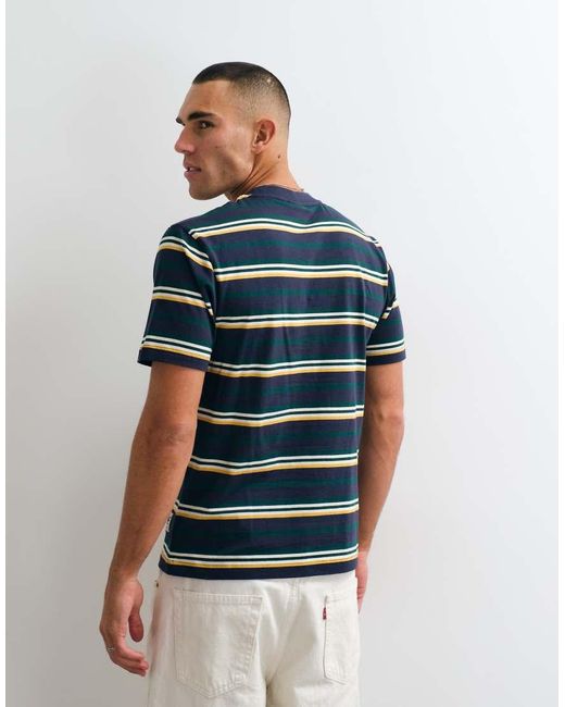 Parlez Blue Stripe T-shirt for men