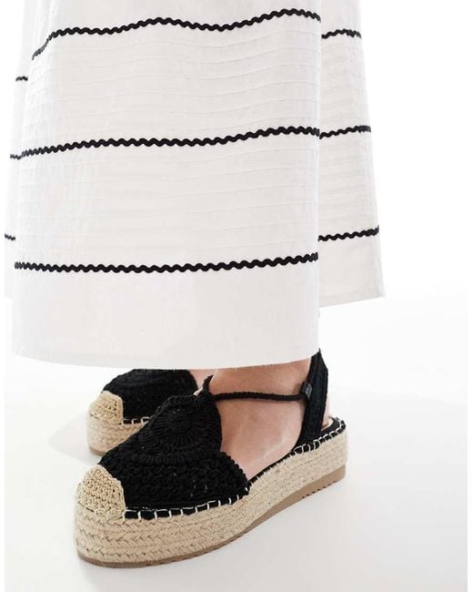 New Look White Ric Rac Tiered Midi Skirt