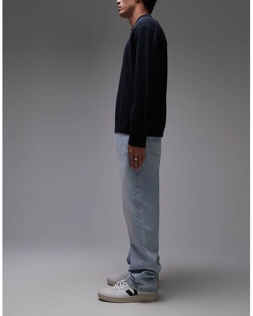 Tommy Hilfiger Black Otis Regular Straight Jeans for men