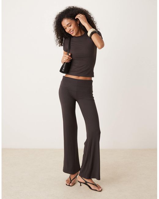 Tala Brown 365 Short Sleeve T-shirt Longer Length