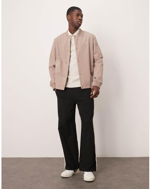 Lyle & Scott Softshell Bomberjack in het Natural voor heren