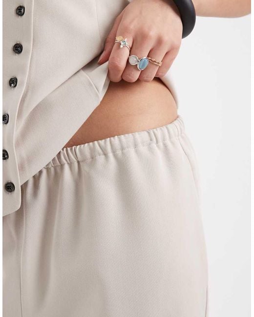 Pretty Lavish White Tailored Trouser Co-ord