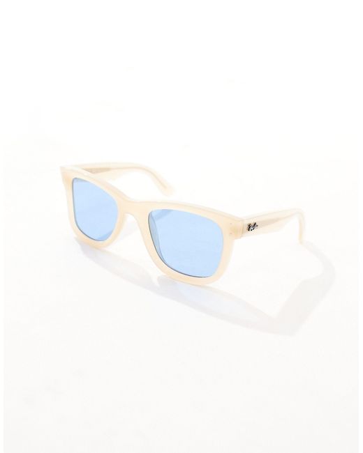 Ray-Ban White Reverse Wayfarer Sunglasses