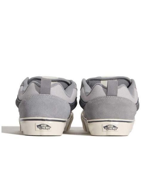 Vans White Knu Skool Sneakers