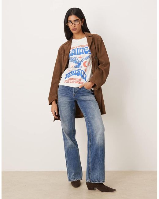 Wrangler Blue X Lainey Wilson Front Print Band T-shirt
