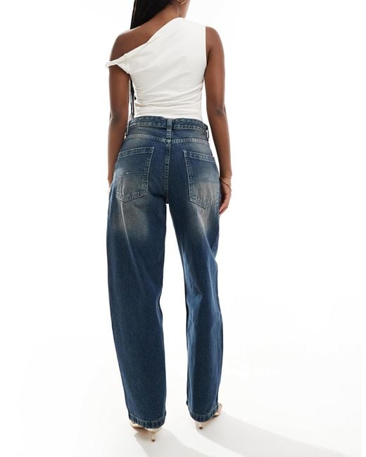 Bershka Blue Skater Jeans