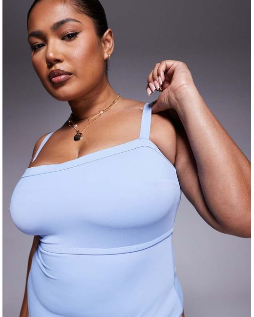 ASOS Asos Design Curve in het Blue