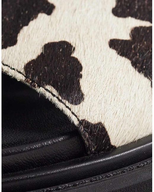 Walk London Black Holly Slider