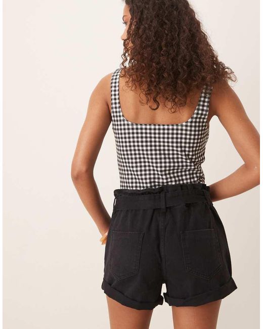 Glamorous Black Knitted Shorts