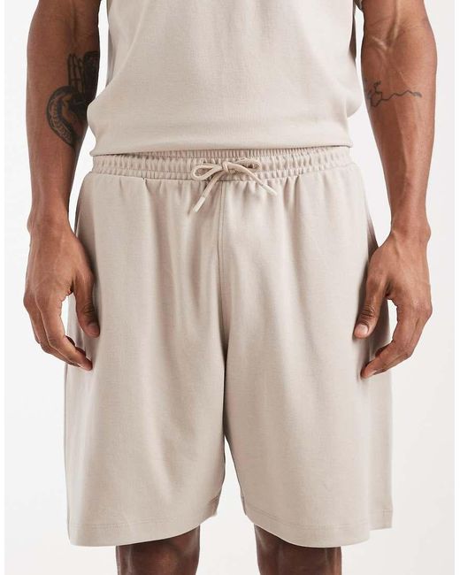 New Look Natural Shorts for men