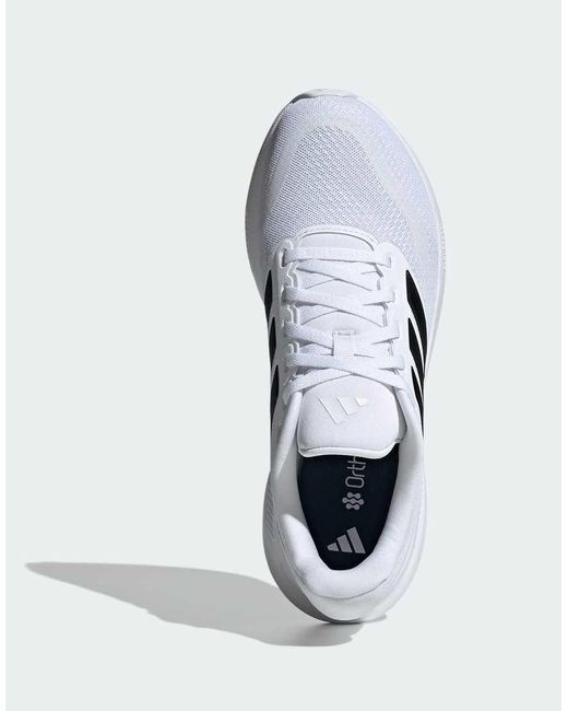 Adidas Originals White Adidas Running Runfalcon 5 Running Trainers