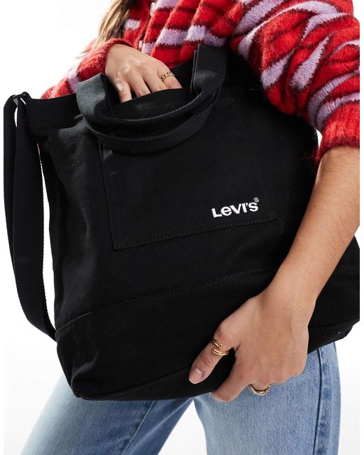 Levi's Blue Icon Tote Bag With Logo