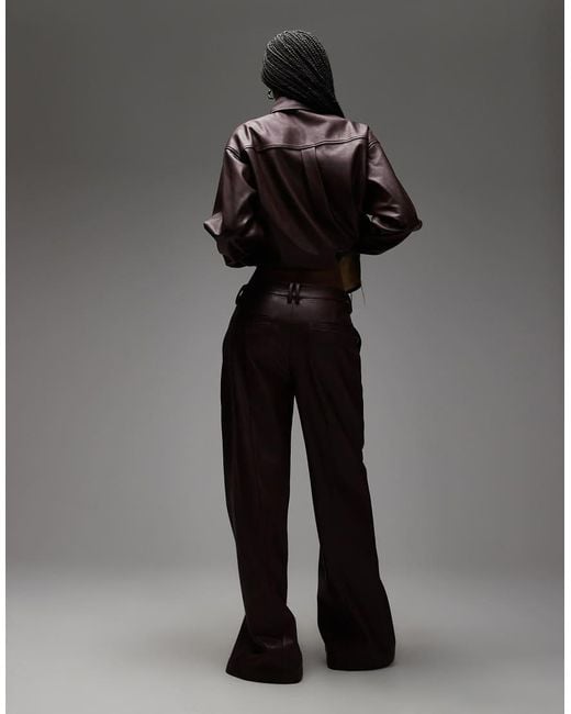 Pantaloni Dritti di ASOS in Gray