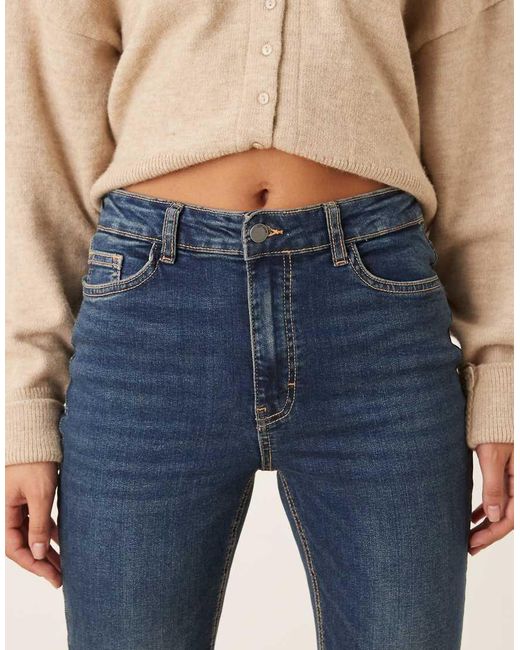 Jdy Blue Kathy Flared Jeans