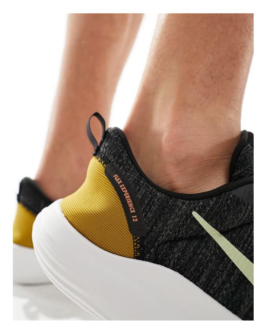 Nike – flex experience 12 – sneaker in Black für Herren
