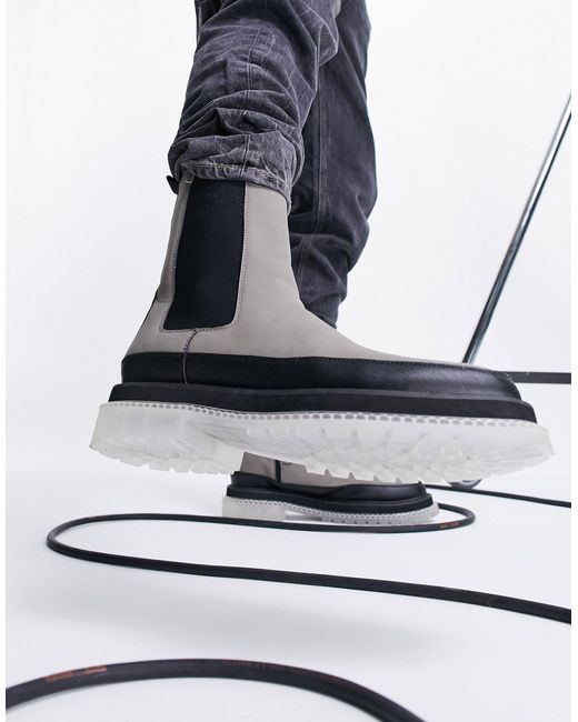 Botas chelsea color ASOS de hombre | Lyst