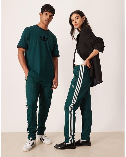 Adidas Originals Black Classic Track Pants for men